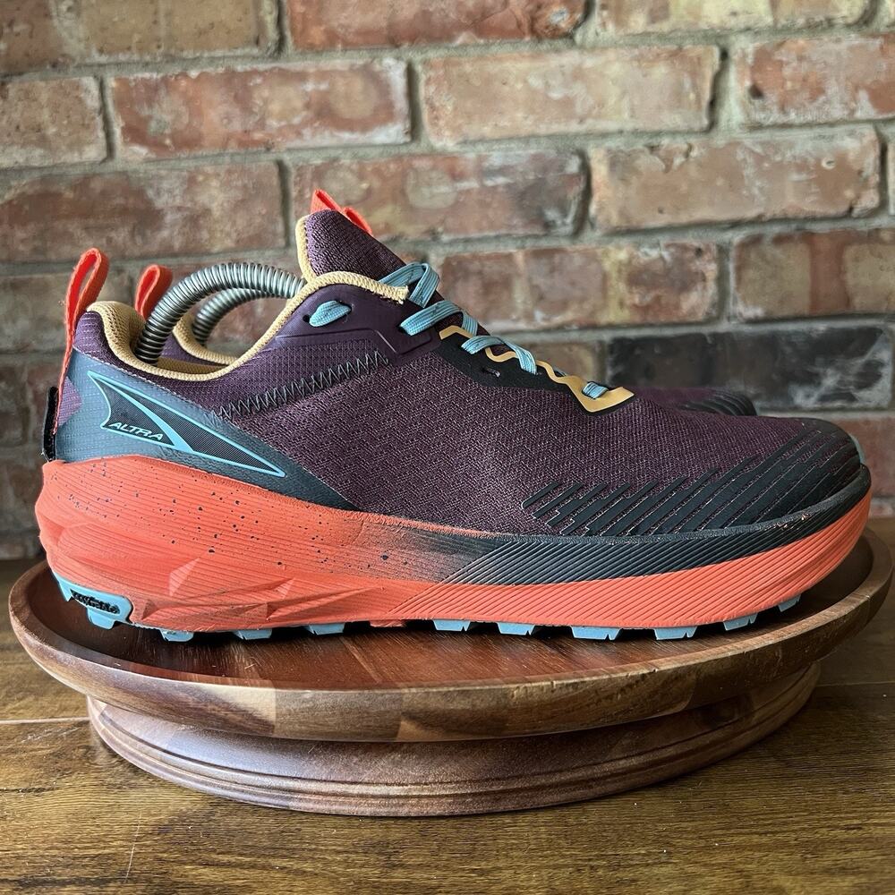 Altra Experience Wild 2 Womens 11 Max Cushion Trail Running Shoes Maroon - Picture 9 of 16